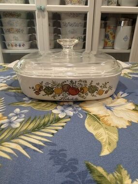 Vintage corning ware spice of life A-8-B 1.4 liter